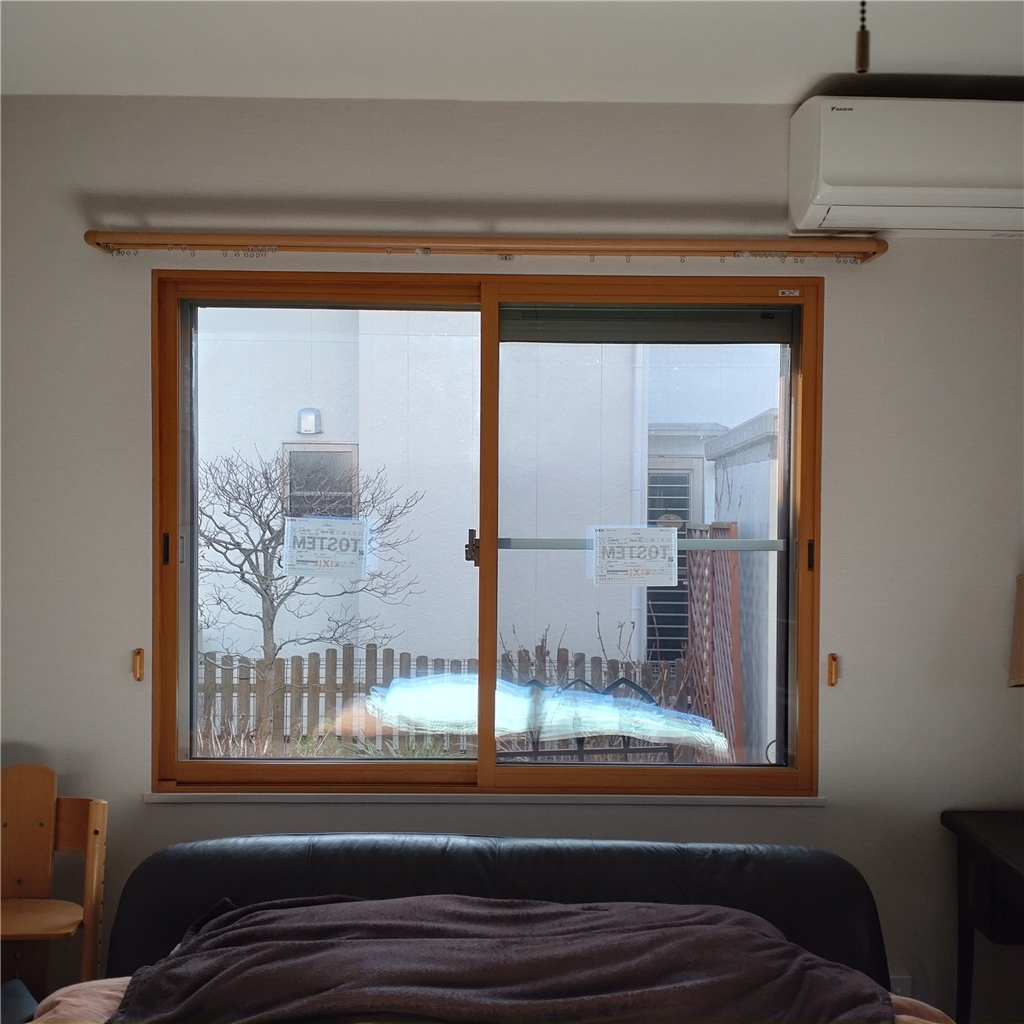 冷暖房の効率もUPします！内窓インプラス